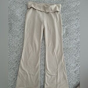 Striped Flare Pants